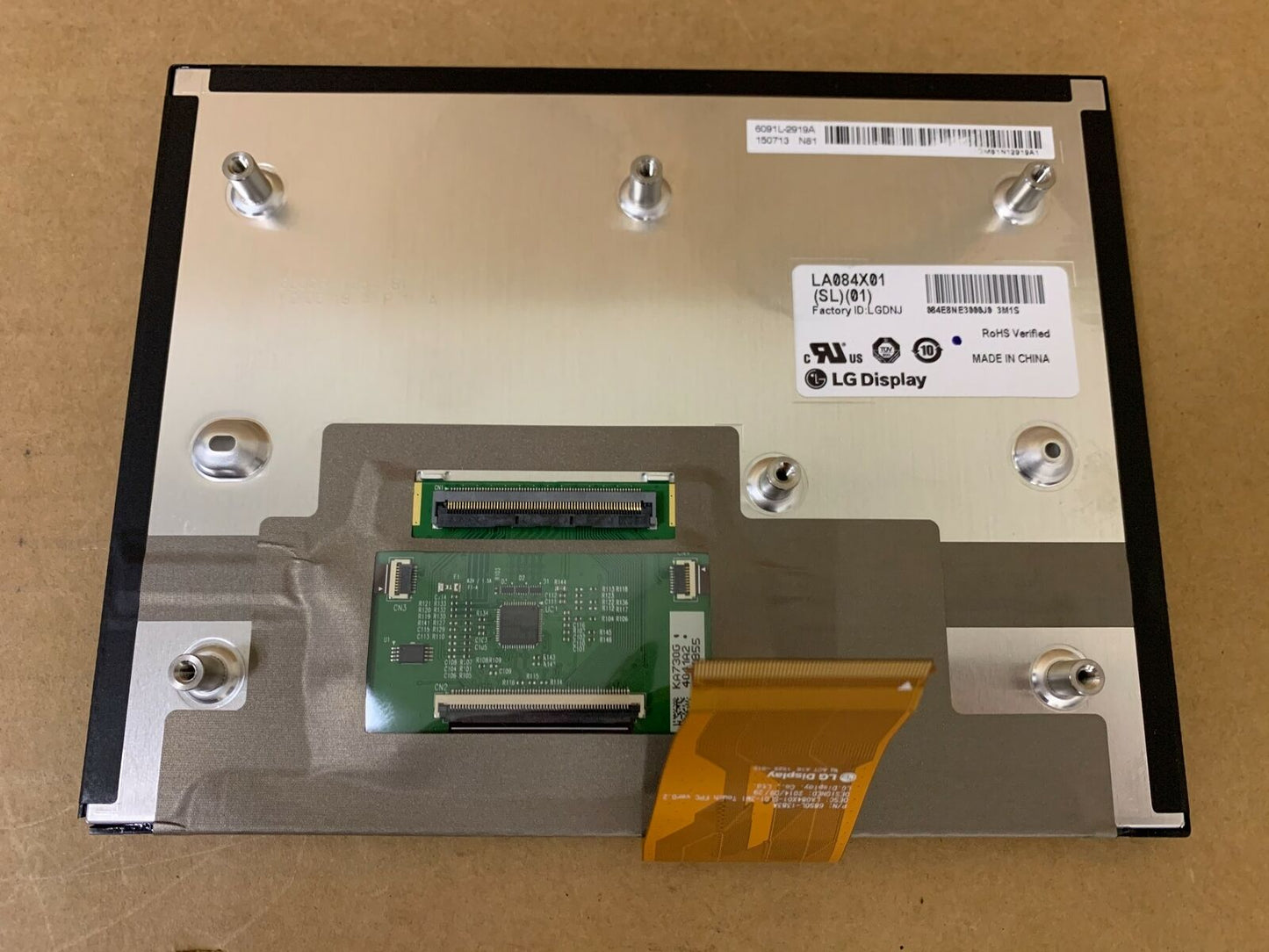 17-20 Replacement 8.4" Uconnect 4C UAQ LCD MONITOR Touch-Screen Radio ...